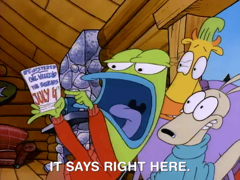 rockos modern life nicksplat GIF