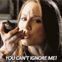 you cant ignore me pretty little liars GIF