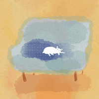 Happy White Cat GIF by Kimmy Ramone