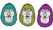 Sadness Gorilla Sticker
