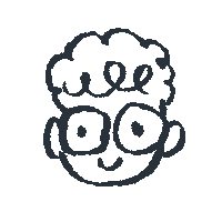 Drawing Glasses Sticker by Mediatoon Distribution