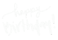 Happy Birthday Sticker