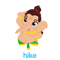 Ganesh Chaturthi Festival Sticker by Hike Sticker Chat