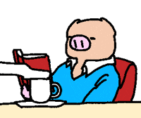 Coffee Eat GIF