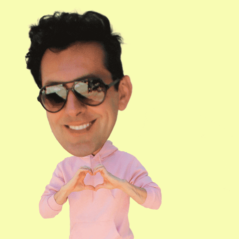 I Love You Heart GIF by Max Amini