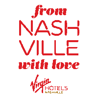 Travel Nashville Sticker by Virgin Hotels