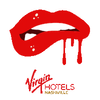Red Lips Travel Sticker by Virgin Hotels