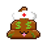 Art Shitting Sticker by Poopies.io
