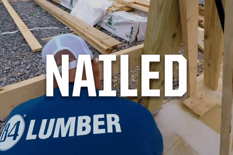 84Lumber giphygifmaker nails construction lumber GIF