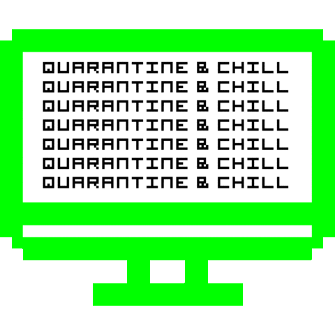 Chill Quarantine Sticker by Hacker Noon