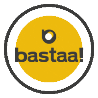 Logo Sticker by bastaaretro