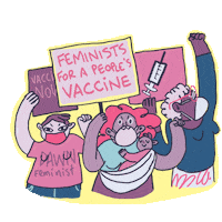 Health Feminism Sticker by Dawn Feminist