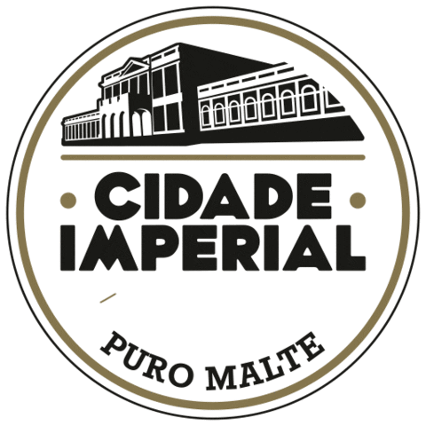 dunkel helles Sticker by Cerveja Cidade Imperial