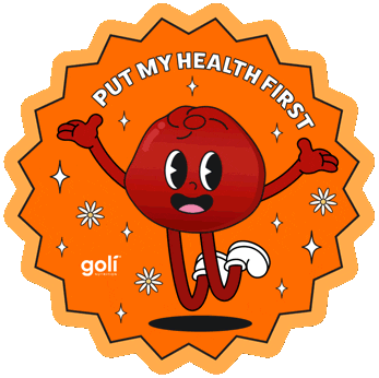 GoliNutrition giphyupload healthy goals supplements Sticker
