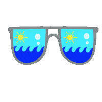 Summer Water Sticker by Rif