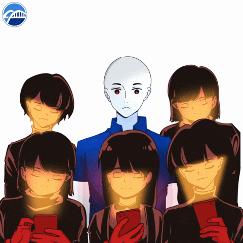 Sad Phone GIF by ironbrij