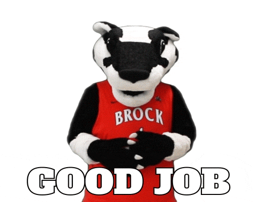 expression thumbs GIF by Brock University