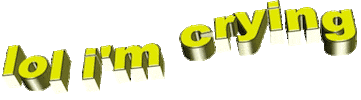 Cry Lol Sticker by AnimatedText