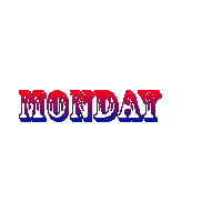 Monday Morning Sticker