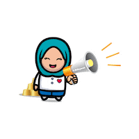 Muslim Nabung Sticker by BCA Syariah