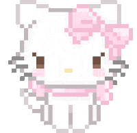 Hello Kitty Cat Sticker