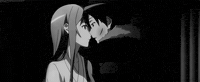 sword art online kiss GIF