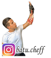 batuchef food chef meat steak Sticker