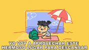 Cartoon Descansar GIF by CNLA