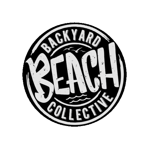 backyardbeachcollective backyard backyard beach collective backyardbeachcollective backyard beach Sticker