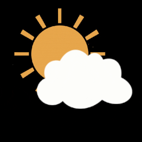 ohheycandace happy sun joy cloud GIF
