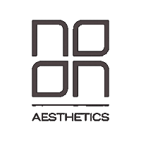 NOONBAesthetics noon noon aesthetics noon skincare noon logo Sticker