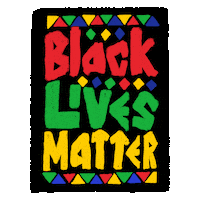 Black Lives Matter Blm Sticker by THE GOLDSMYTH