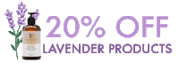 Natural Beauty Lavender Sticker by Beauty by Earth