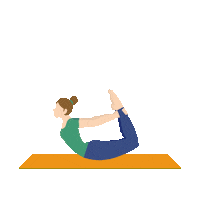 Yoga Pose Sticker by ReYoga