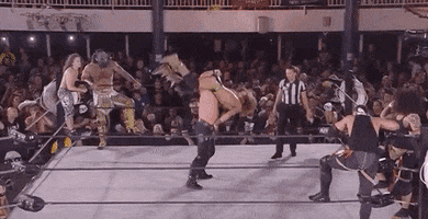 Chris Jericho Santana GIF by All Elite Wrestling on TNT