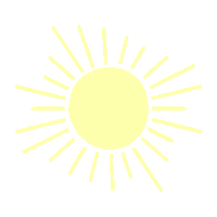 Sun Sunshine Sticker by The Paper Bunny