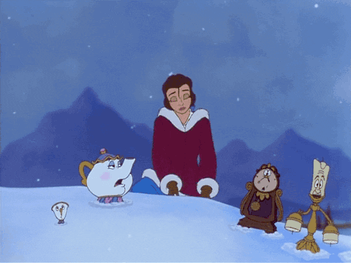 beauty and the beast animation GIF