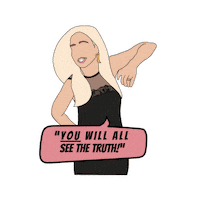 Real Housewives Bravo Sticker by THE OG OF THE ABC