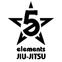 fiveelementsjiujitsu bjj jiujitsu jiu-jitsu gracie Sticker