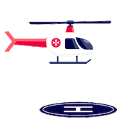 die_johanniter helikopter juh johanniter juh helikopter Sticker