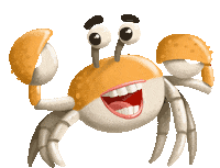 Crab Maceio Sticker by Pratagy Resort