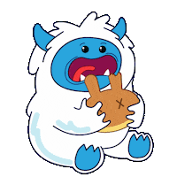 Cake Eating Sticker by The CakeMonster Official