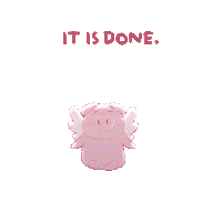 Let Go Pig Sticker by PositivelyPigasus