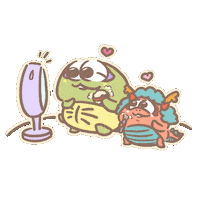 Makeup Love Sticker