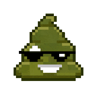 Art Shitting Sticker by Poopies.io