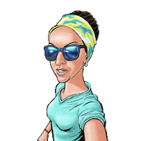 Selfie Running Sticker by eBibs
