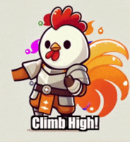 Climbing Climb High GIF by Zorooster