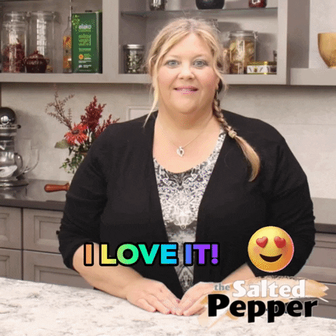 TheSaltedPepper giphygifmaker giphyattribution i love it the salted pepper GIF