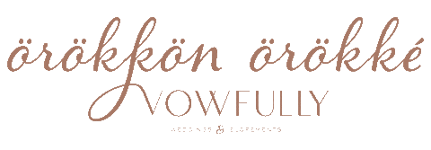 Eskuvo Elopement Sticker by Vowfully