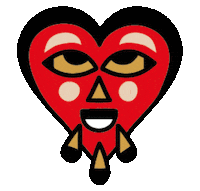 ToutBien love heart love beer average rob Sticker